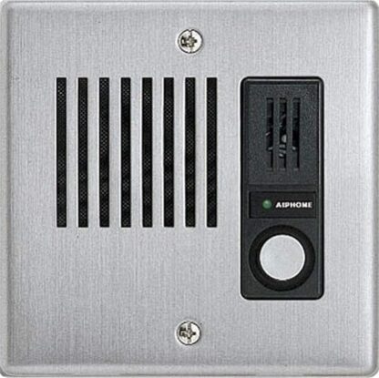 Aiphone Corporation IE-JA Door Station for AX, IE, IPW-1A, KB, or TD-H Series, Stainless Steel Faceplate, 4-9/16" x 4-1/2" x 3-5/16"