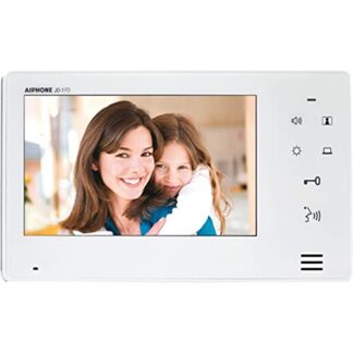 Aiphone Corporation JV-1FD Expansion Monitor for JV Series, Flame Resistant ABS Resin, 5-1/8" x 9-1/16" x 13/16", White