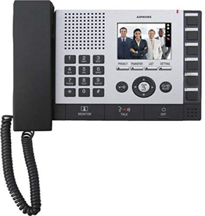 Aiphone Corporation is-IPMV is Series Master Station, Flame Resisting ABS Resin, 7-1/2" x 9-7/8" x 2-3/8"