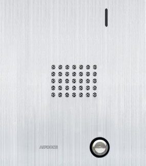 Aiphone Corporation is-SS Audio Door/Sub Station for is Series Local Hardwired Video Intercom, Stainless Steel, 10-7/16" x 5-15/16" x 1-5/8"