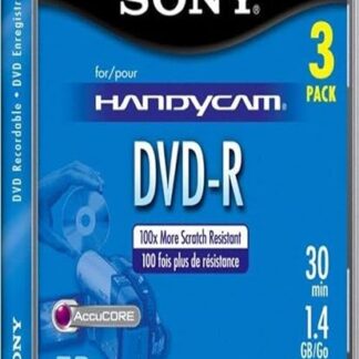 Sony 8cm DVD-R with Hangtab (3 Pack)