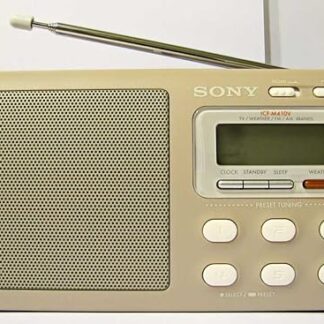 Sony Liv Portable 4-Band TV/Weather/FM/AM Clutch Radio ICF-M410LIV3