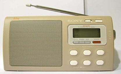 Sony Liv Portable 4-Band TV/Weather/FM/AM Clutch Radio ICF-M410LIV3
