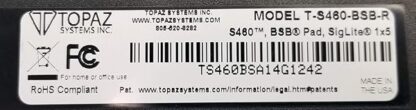 Topaz SigLite T-S460-BSB-R Signature Pad - Image 3