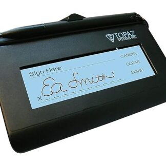 Topaz SignatureGem T-LBK462-HSB-R 1X5 Backlit LCD Signature Capture Pad USB Connection