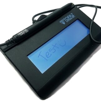 Topaz T-LBK462-BSB-R SignatureGem 1X5 Backlit LCD Signature Capture Pad - USB/Virtual Serial.