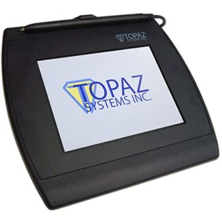 Topaz T-LBK57GC-BBSB-R SigGem Color 5.7 Signature Capture Pad, Dual Serial/Virtual Serial via USB