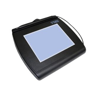Topaz T-LBK766SE-BBSB-R SignatureGem LCD 4x5 Signature Capture Pad, Dual Serial/Virtual Serial via USB